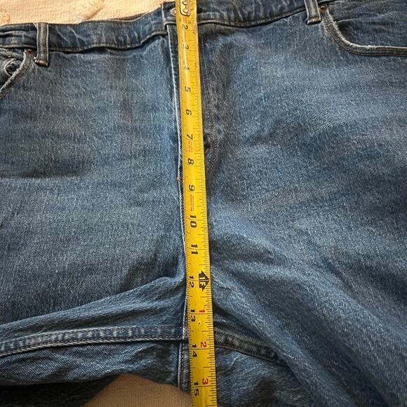 Abercrombie & Fitch 90’s Straight Ultra High Rise Jean Medium Wash Plus Size 20s - Picture 7 of 8